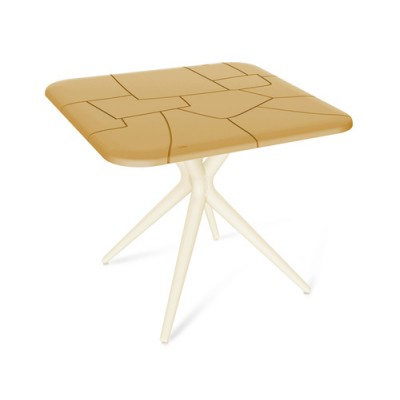 Стол Sheffilton SHT-TU30/TT30 83/83 артикул SHT-СП01 бежевый/бук